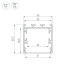 Алюминиевый профиль Arlight LINE-S-3535-2000 ANOD 041641 Алюминиевый профиль Arlight LINE-S-3535-2000 ANOD 041641