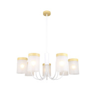 Люстра на штанге Escada Harmony 1172/7P White