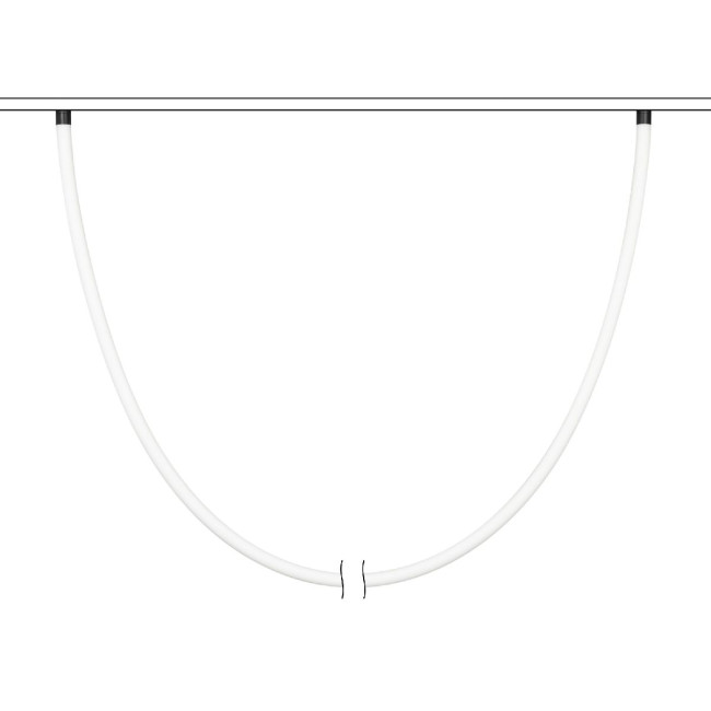 Трековый магнитный светильник Arlight MAG-ORIENT-TUBE-ELASTIC-R25-L5000-70W Day4000 (BK, 360 deg, 48V, DALI) 044340