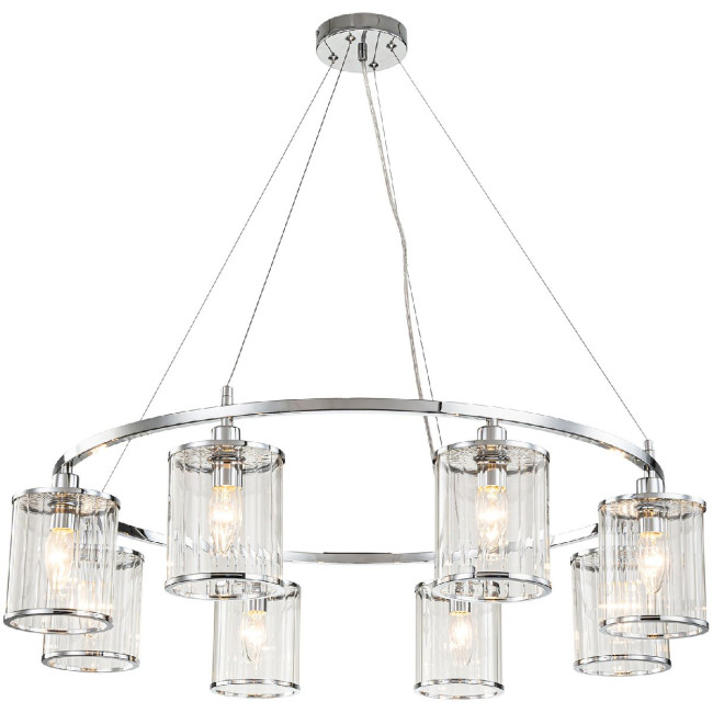 Подвесная люстра Illumico IL1182-8P-79 CR Подвесная люстра Illumico IL1182-8P-79 CR