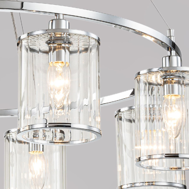 Подвесная люстра Illumico IL1182-8P-79 CR Подвесная люстра Illumico IL1182-8P-79 CR