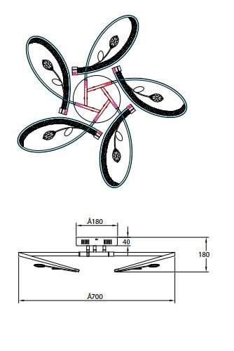 Лампа светодиодная (UL-00006498) Uniel GX53 7W 4000K призма LED-GX53-7W/4000K+4000K/GX53/PR PLB02WH