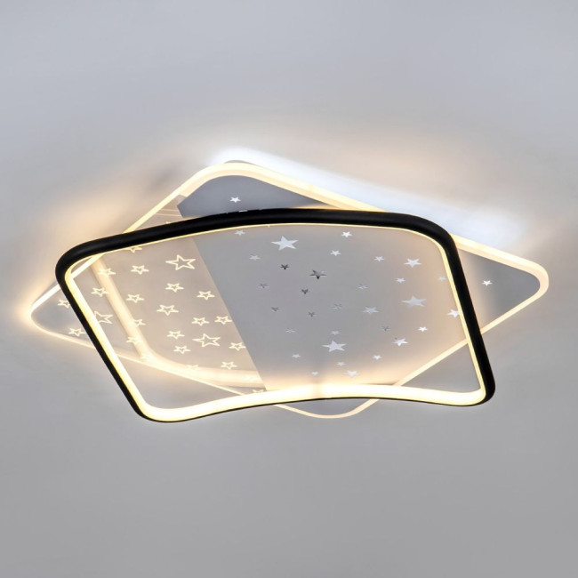 Потолочный светильник LED4U L1037-520 BK Потолочный светильник LED4U L1037-520 BK