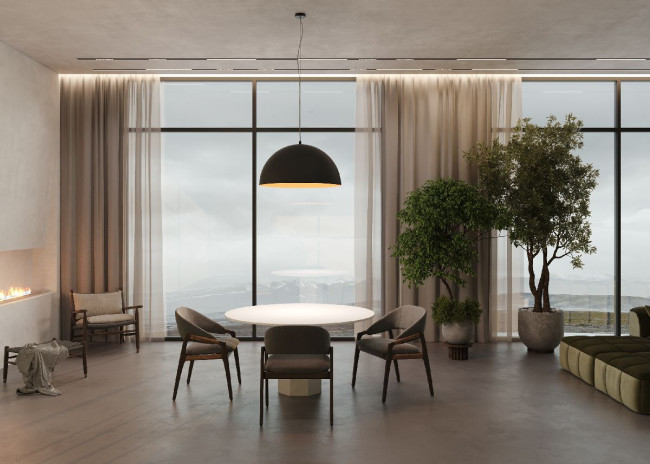 Трековый светодиодный светильник Maytoni Technical Basis TR030-4-24W3K-WW-DS-B