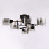 Потолочная люстра Arte Milano Amalfi 324308/6 BK+FG Потолочная люстра Arte Milano Amalfi 324308/6 BK+FG