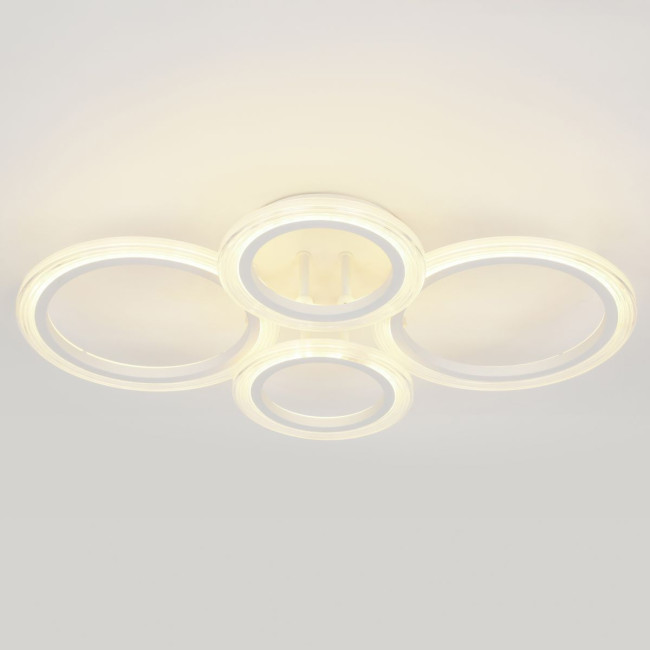 Потолочный светильник Эра Модерн Ring CLL-1-59W 3K-6,5K RC WH