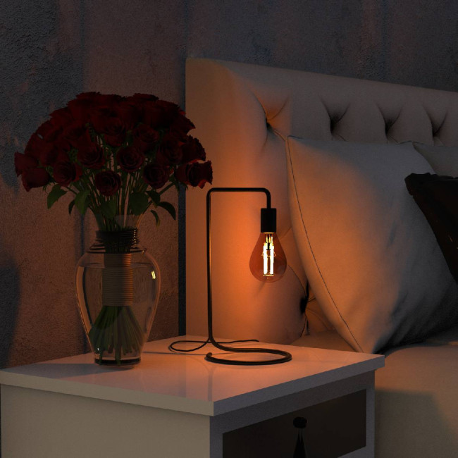 Лампа светодиодная филаментная Gauss E14 5W 2700К золотая 105801005