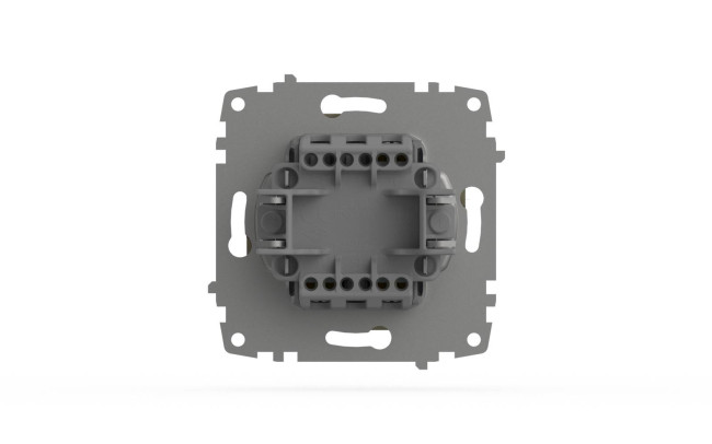 Выключатель двухклавишный ELBI Zena Vega 609-011400-202 Выключатель двухклавишный ELBI Zena Vega 609-011400-202
