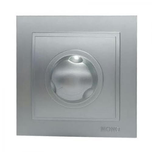 Светорегулятор Mono Electric Despina 800Вт 10А 220В-250В серебро 102-212105-134 Светорегулятор Mono Electric Despina 800Вт 10А 220В-250В серебро 102-212105-134