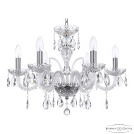 Подвесная люстра Bohemia Ivele Crystal 118/6/195 Ni