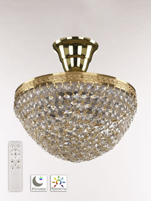 Потолочный светильник Bohemia Ivele Crystal 19321/25IV/LED-DIM G Потолочный светильник Bohemia Ivele Crystal 19321/25IV/LED-DIM G