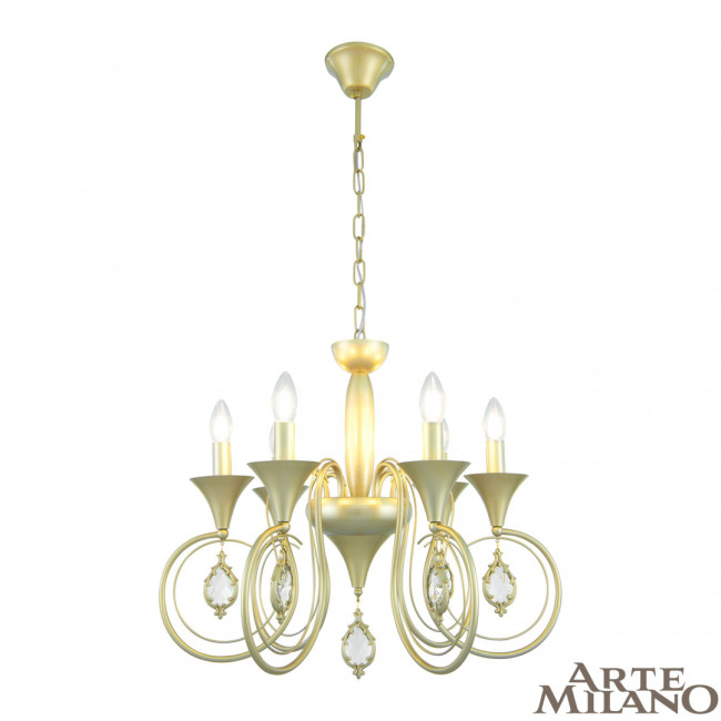 Подвесная люстра Arte Milano 349920/6 CG Подвесная люстра Arte Milano 349920/6 CG