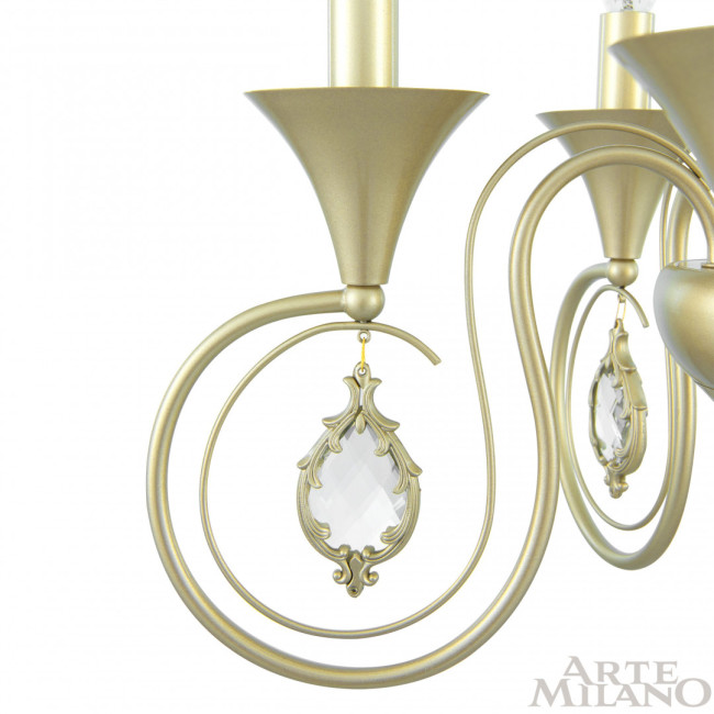 Подвесная люстра Arte Milano 349920/6 CG Подвесная люстра Arte Milano 349920/6 CG
