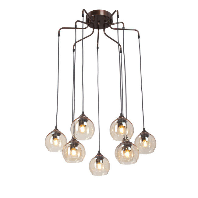 Подвесная люстра Vitaluce V48900-73/9PL Подвесная люстра Vitaluce V48900-73/9PL