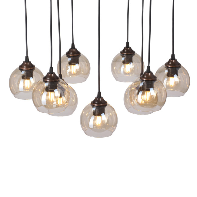 Подвесная люстра Vitaluce V48900-73/9PL Подвесная люстра Vitaluce V48900-73/9PL