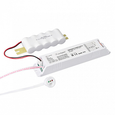 Блок аварийного питания Arlight ARJ-EMG-6W-1.5H-NiCd 10-90V 6W IP20 0,04-0,175A 031831 Блок аварийного питания Arlight ARJ-EMG-6W-1.5H-NiCd 10-90V 6W IP20 0,04-0,175A 031831