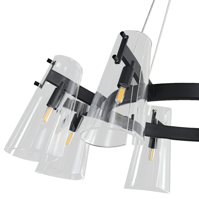 Подвесная люстра Zortes Dallas ZRS.90611.08 Подвесная люстра Zortes Dallas ZRS.90611.08