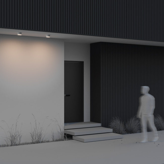 Уличный потолочный светильник Maytoni Zon IP O430CL-L15W3K