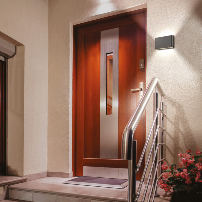 Уличный настенный светодиодный светильник Novotech Kaimas 357422 Уличный настенный светодиодный светильник Novotech Kaimas 357422