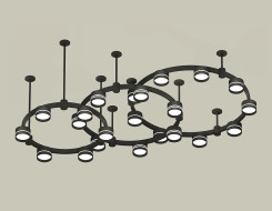 Комплект подвесного светильника Ambrella Light Techno Ring XR92222200 (A9222, A9227, C9233, C9242, C9238, C9232, N8462, N8478)