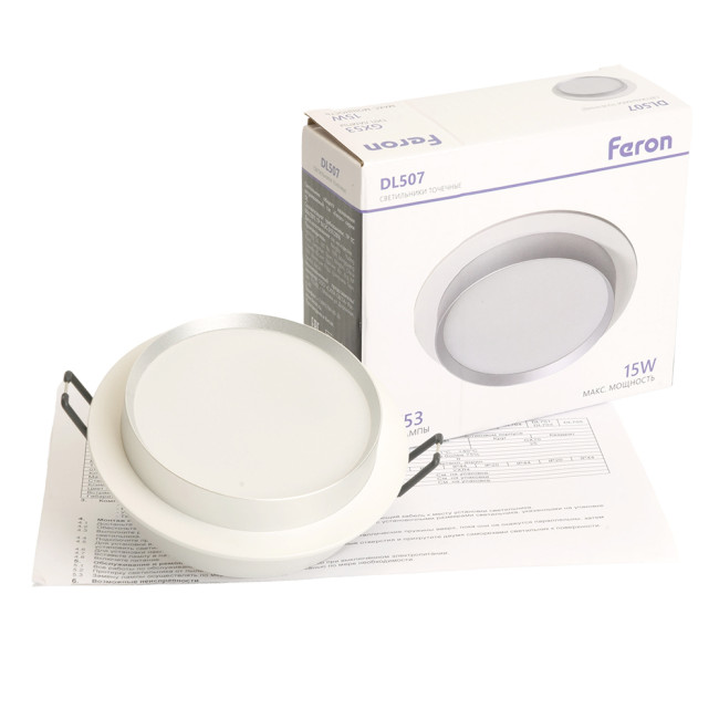 Встраиваемый светильник Feron DL507 51353 Встраиваемый светильник Feron DL507 51353