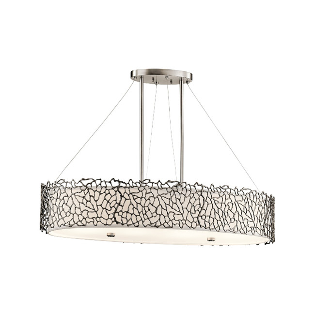 Подвесная люстра Kichler Silver Coral KL-SILVER-CORAL-ISLE Подвесная люстра Kichler Silver Coral KL-SILVER-CORAL-ISLE