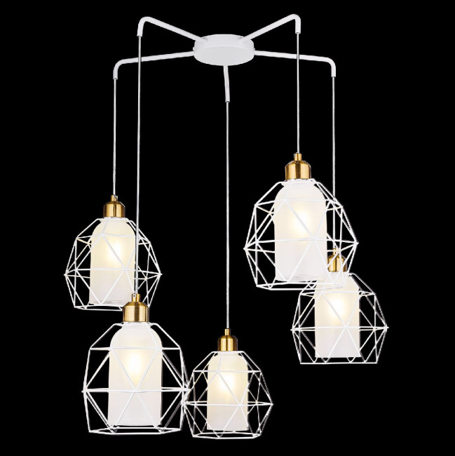 Подвесная люстра 33 Идеи PND16M.05.01.001.WH.PA-M35WH Подвесная люстра 33 Идеи PND16M.05.01.001.WH.PA-M35WH