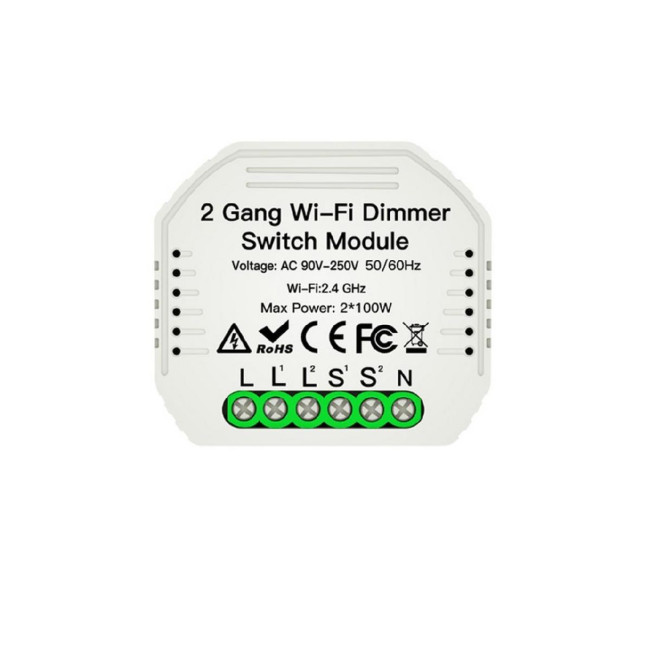 Диммер для двух зон Aployt Magnetic track 220 APL.0195.01.02 Диммер для двух зон Aployt Magnetic track 220 APL.0195.01.02