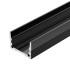 Алюминиевый профиль Arlight SL-SLIM20-H13-2000 BLACK 037112 Алюминиевый профиль Arlight SL-SLIM20-H13-2000 BLACK 037112