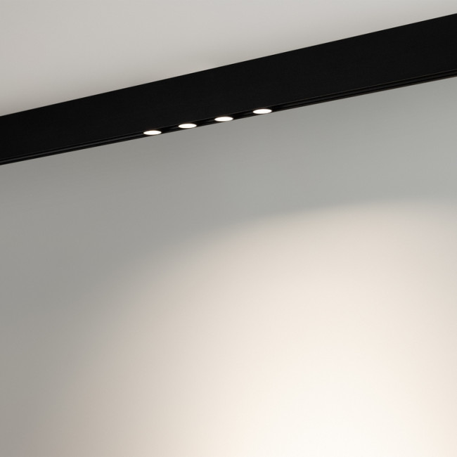 Трековый светильник Arlight MAG-ORIENT-KRATER-L195-12W Day4000 (BK, 25 deg, 48V, DALI) 037329