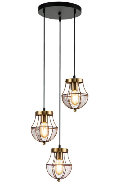 Подвесная люстра Indigo Pallo 10011/3P Gold V000189 Подвесная люстра Indigo Pallo 10011/3P Gold V000189