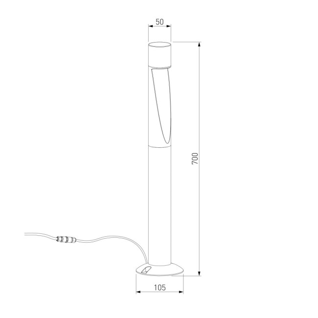 Ландшафтный светильник Elektrostandard Recess 35177/F черный 4690389219382 a072094 Ландшафтный светильник Elektrostandard Recess 35177/F черный 4690389219382 a072094