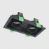 Встраиваемый светильник Crystal Lux CLT 069C2 BL Встраиваемый светильник Crystal Lux CLT 069C2 BL