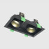 Встраиваемый светильник Crystal Lux CLT 069C2 BL Встраиваемый светильник Crystal Lux CLT 069C2 BL