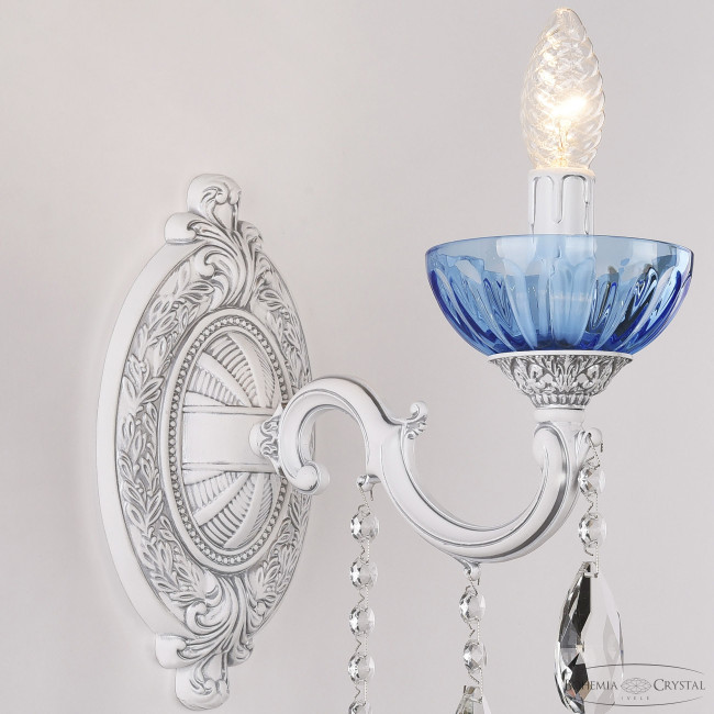 Бра Bohemia Ivele Crystal AL7801B10/1/175 B WMN P Aquamarine/M-1H Бра Bohemia Ivele Crystal AL7801B10/1/175 B WMN P Aquamarine/M-1H