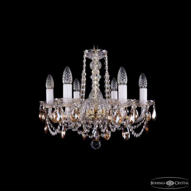 Подвесная люстра Bohemia Ivele Crystal 1402/6/160 G K721
