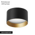 Накладной светильник Arlight SP-BISCOTTO-R140-15W Warm3300-MIX (BK-GD, 80 deg, 230V) 055027 Накладной светильник Arlight SP-BISCOTTO-R140-15W Warm3300-MIX (BK-GD, 80 deg, 230V) 055027