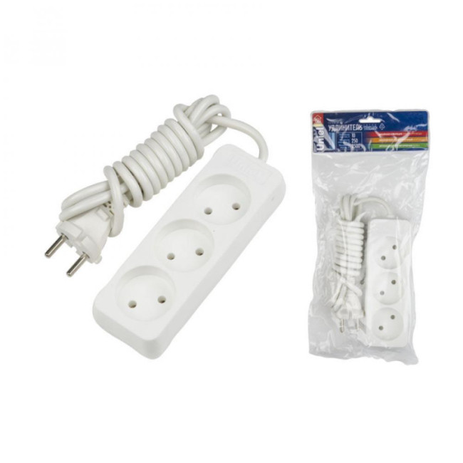 Удлинитель Uniel (UL-00006562) 1,5м General Purpose S-CP3-1,5 Удлинитель Uniel (UL-00006562) 1,5м General Purpose S-CP3-1,5