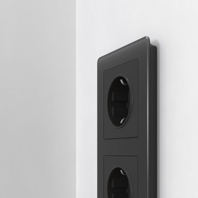 Рамка на 3 поста Werkel Acrylic черный 4690389184888 W0032708 Рамка на 3 поста Werkel Acrylic черный 4690389184888 W0032708