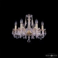 Подвесная люстра Bohemia Ivele Crystal 1410/6/160 G V0300