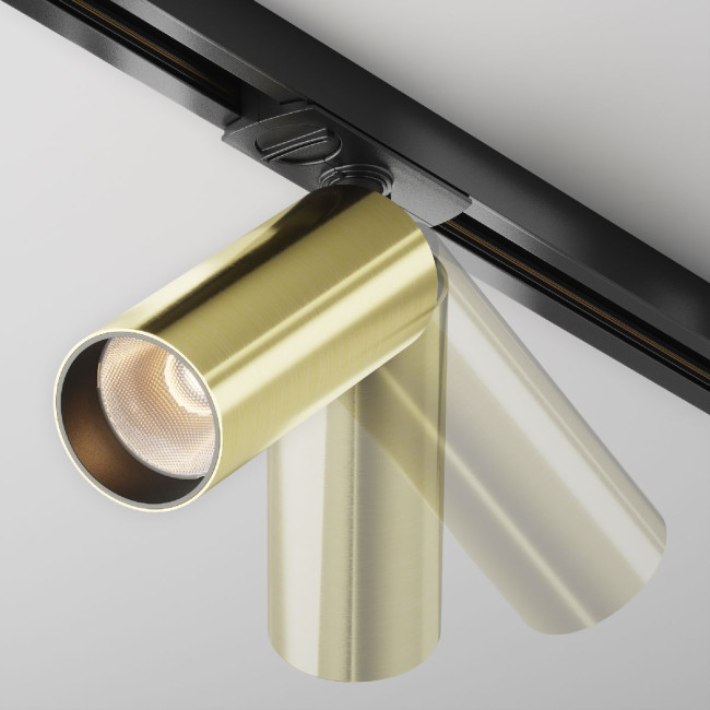 Трековый однофазный светильник Maytoni Focus Led TR021-1-12W3K-W-BBS Трековый однофазный светильник Maytoni Focus Led TR021-1-12W3K-W-BBS