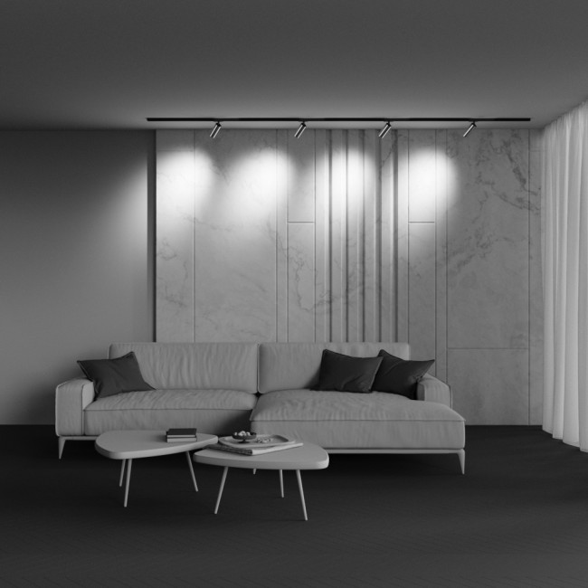 Трековый однофазный светильник Maytoni Focus Led TR021-1-12W3K-W-BBS Трековый однофазный светильник Maytoni Focus Led TR021-1-12W3K-W-BBS