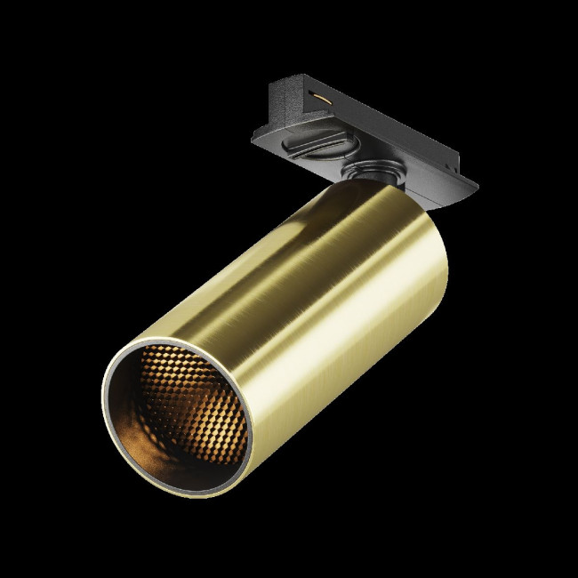 Трековый однофазный светильник Maytoni Focus Led TR021-1-12W3K-W-BBS Трековый однофазный светильник Maytoni Focus Led TR021-1-12W3K-W-BBS