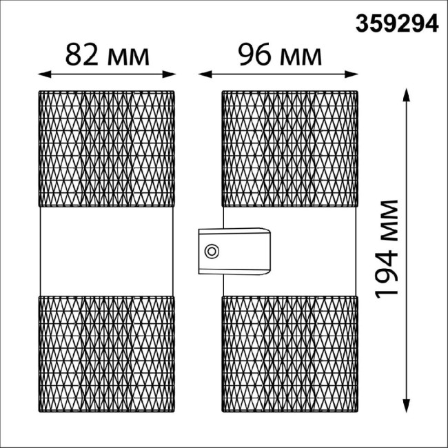 Уличный настенный светильник Novotech Estima 359294 Уличный настенный светильник Novotech Estima 359294