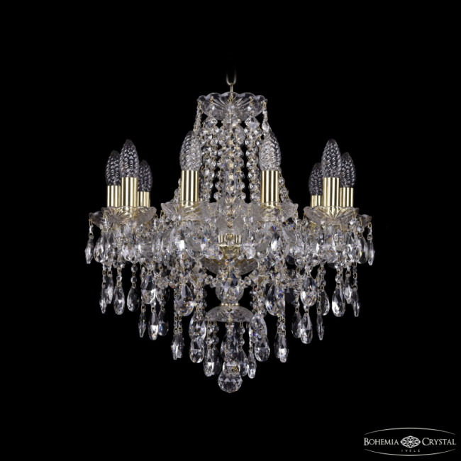 Подвесная люстра Bohemia Ivele Crystal 1415/10/165 G