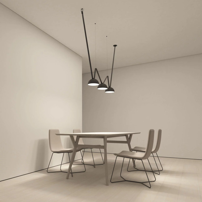 Трековый однофазный светильник Denkirs Belty flow DK5560-BK Трековый однофазный светильник Denkirs Belty flow DK5560-BK