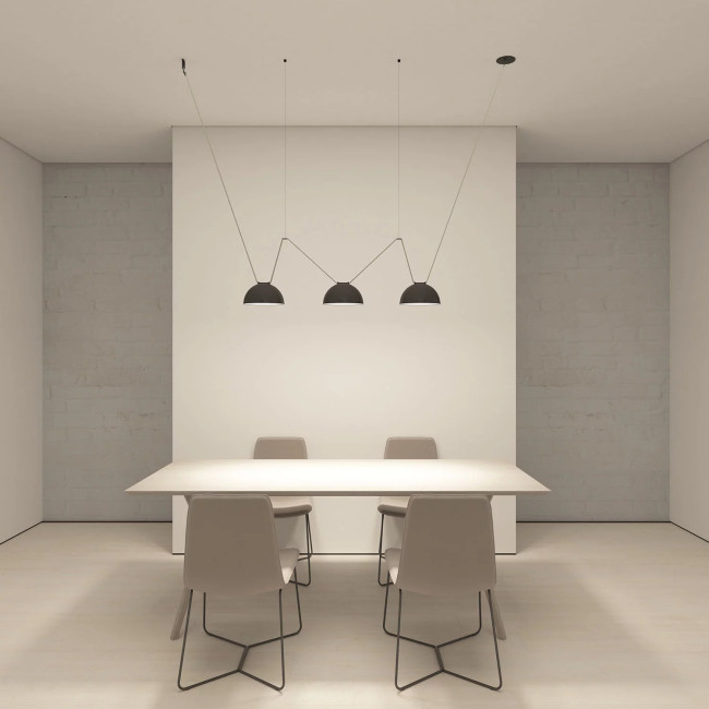 Трековый однофазный светильник Denkirs Belty flow DK5560-BK Трековый однофазный светильник Denkirs Belty flow DK5560-BK