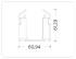 Корпус для накладного шинопровода Ambrella Light Magnetic 220V GL1013 Корпус для накладного шинопровода Ambrella Light Magnetic 220V GL1013