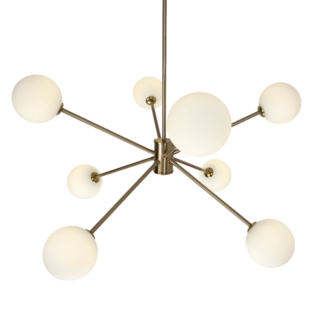 Люстра на штанге Zortes Ragy ZRS.1893.08 Люстра на штанге Zortes Ragy ZRS.1893.08