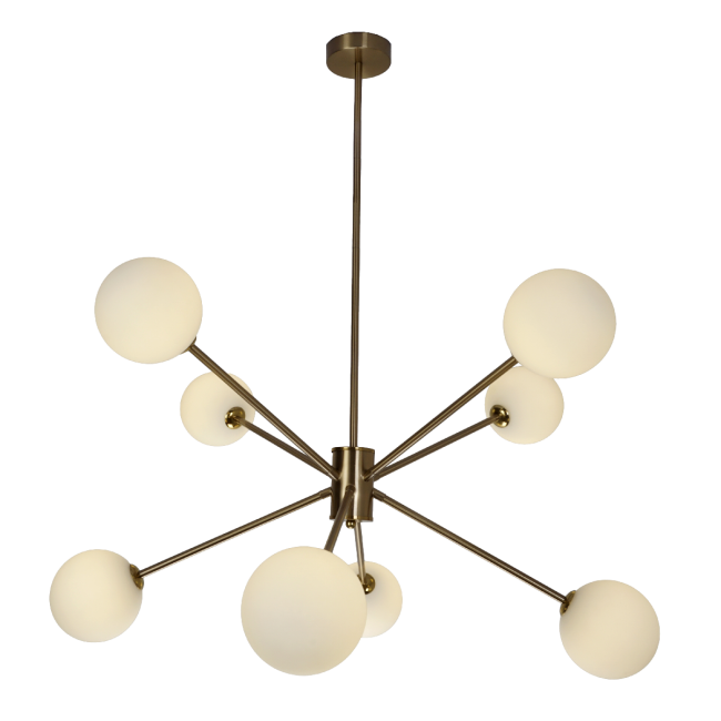 Люстра на штанге Zortes Ragy ZRS.1893.08 Люстра на штанге Zortes Ragy ZRS.1893.08